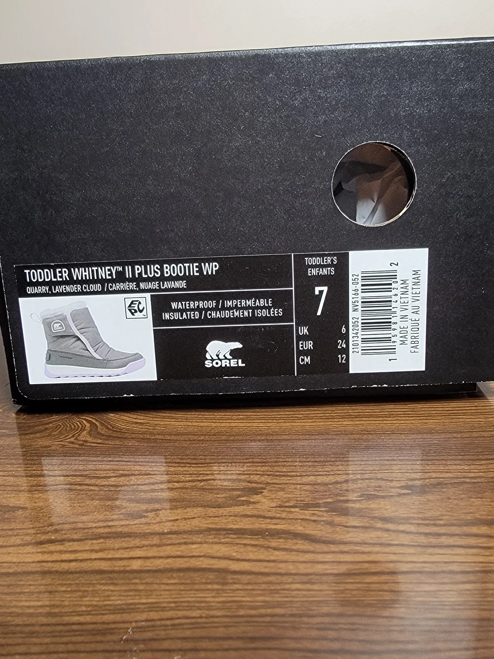 Sorel Kids Gray Insulated Winter Boots with Faux Fur - Size 7 Toddler